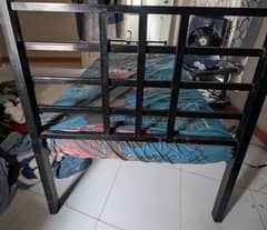 Single Iron bed for Sale with mattress