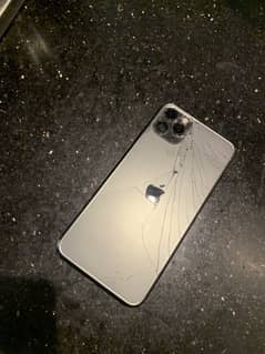 11 pro max 256 gb panel end back damage