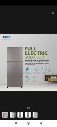 Haier refrigerator HRF-186 like New
