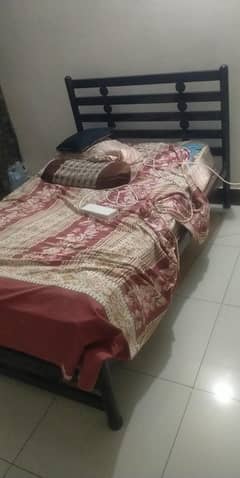 iron bed