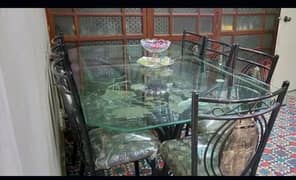 Dining table with 8 chairs