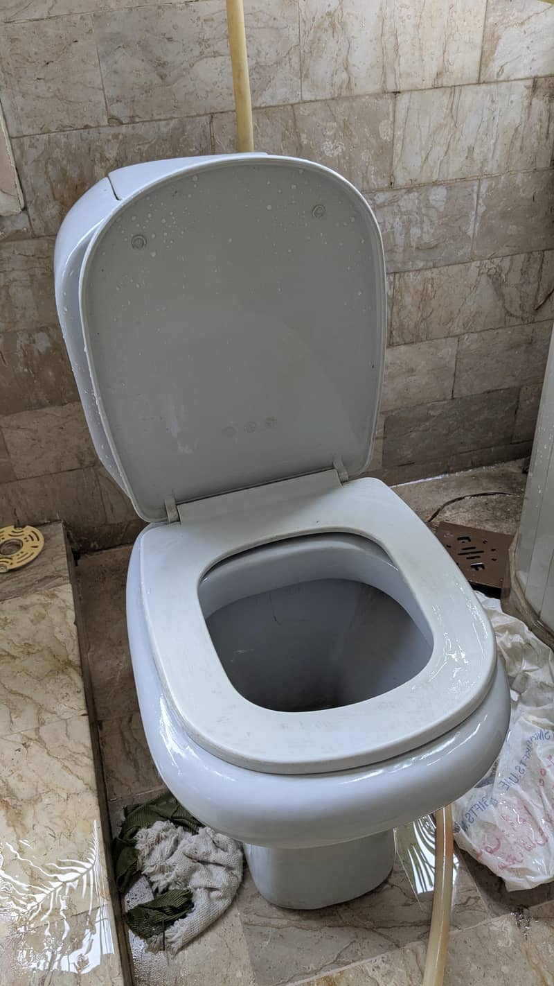 Wash Basin , Commode & tap null 4