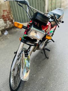 Honda cd 70 2017 model all documents clear number lga hua hay