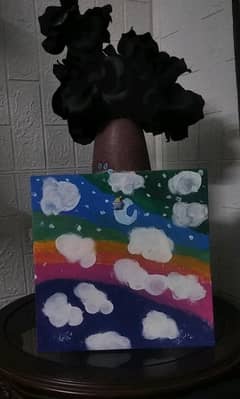 Rainbow home decor art