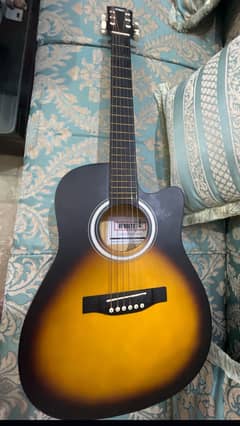 Guitar acoustic Hi Volt with bag and pick