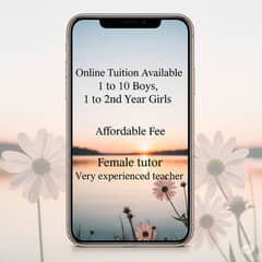 Online tutor available