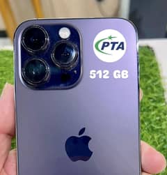 iPhone 14 Pro Max | 512 GB | PTA | With Box | 1st Hand | Water Pack