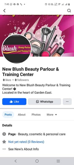 Running Beauty Salon for Sale