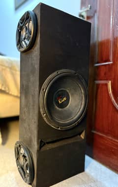 Powerful Kicx SubWoofer with 6 * 9 Seavey Speakers  & Bazuka