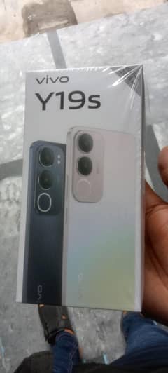 vivo Y19s 6+6/128 total original phone 10by10  box charger sth