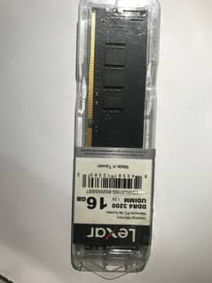 Brand New LEXAR Ram 16GB DDR4 3200 Single Slot