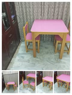 Study Table with Chairs