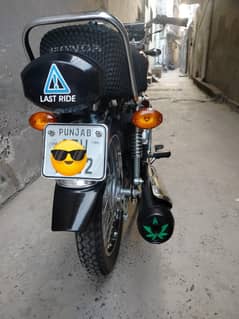 A bike in  new condition