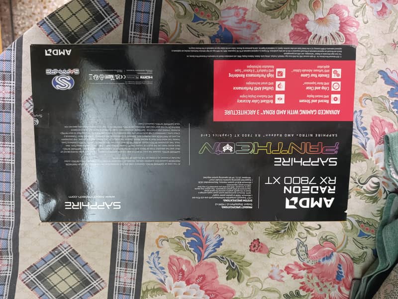 Amd Rx7800xt Sapphire Nitro Plus graphics card gpu 1