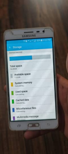 Samsung Galaxy j3 pro plus with full box and charger 4G LTE band