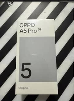 Oppo A5 pro bilkul new hai dabba pack