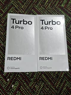 Redmi Turbo 4 pro BOX PACK