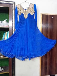 maxi with golden work