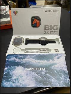 W800 Ultra Smart Watch -2.01 Big Display (Brand New)