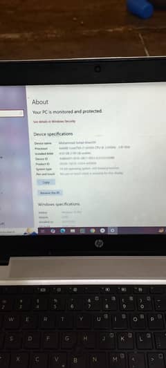 Hp Elitebook 840 g3  model i7 6th generation