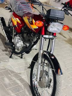 HONDA CG 125 2021 gold number