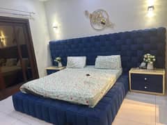 order made king bed set with sofaa and dressing table