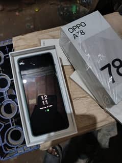 oppo a78 complete box new condition