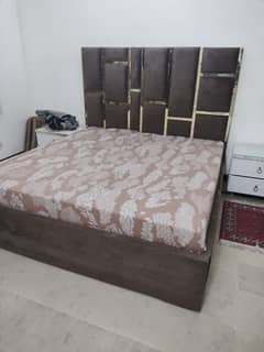 Full Set – Bed, Dressing, Side Tables, Almari – 9.5/10 Condition