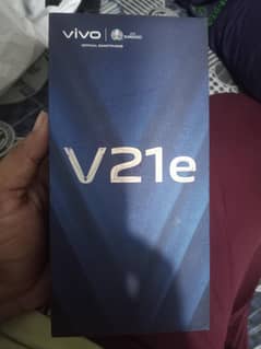 03456211300 vivo v21e 128GB8GB with box charger condition 10/9