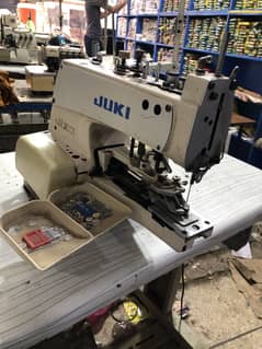 Juki button machine