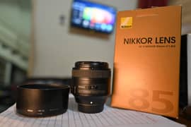 AF-S NIKKOR 85mm f/1.8G | Mint Condition | Full Box