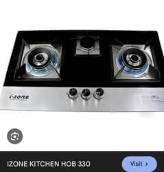 Izone HOB Stove (Chulha) 3 burners