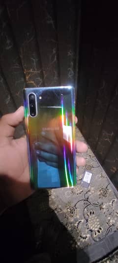 Samsung note 10  5g  12.256 bilkul ok ha non PTA ha 10/9 condition