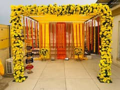 stage decorated