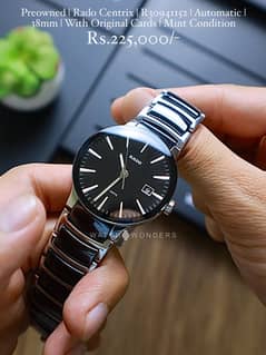 Rado Centrix Automatic with Cards