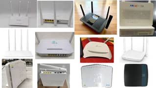All Kind Of Fiber Cable Wifi Routers Available Tenda, TPlink, Linksys