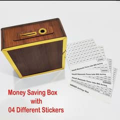 LUXURIOUS CART - SAVING BOX WITH FREE STICKERS