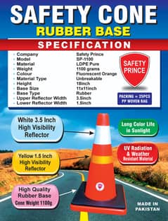 Road Safety Cone. Traffic Cone parking cone