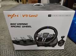 pxn v9 Gen 2 Racing wheel. competible with pc xbox playstation
