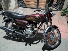 Honda CG 125 good condition. No work required
