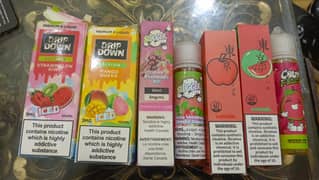 flavour/tokyo/drip down/vgod/blvk/coil/vape/ flavors