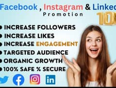 Increase Facebook Instagram TikTok YouTube Accounts