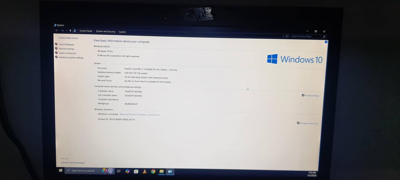 Dell Precision  core i7 3rd gen  | read description 12