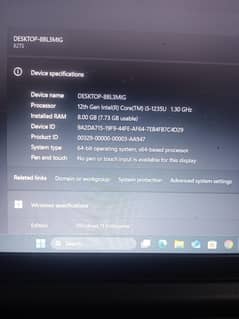 Lenovo Core i5 12th Gen Laptop | 10/10 Condition