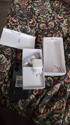 Redmi 13c 6 /128 10 by 9 condition with box and charger