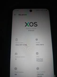 infinix Hot 12 play 4g.  64gb  all ok.