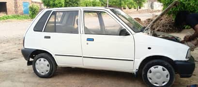 Mehran vx modal 1999  car ok . colour white