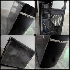Gaming xeon motherboard with graphics card temperd glass rgb  pc