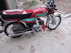 Honda CD 70 2018 model Genion condition Rabta (03063328401)