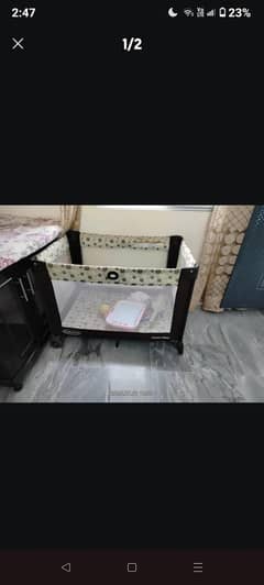 crib kids swing